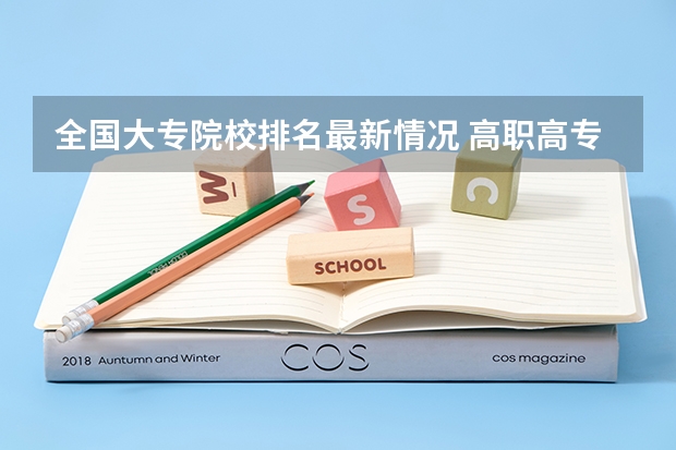 全国大专院校排名最新情况 高职高专院校排行榜