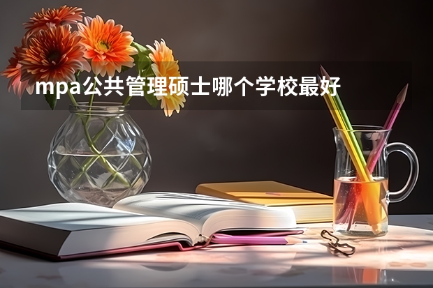 mpa公共管理硕士哪个学校最好