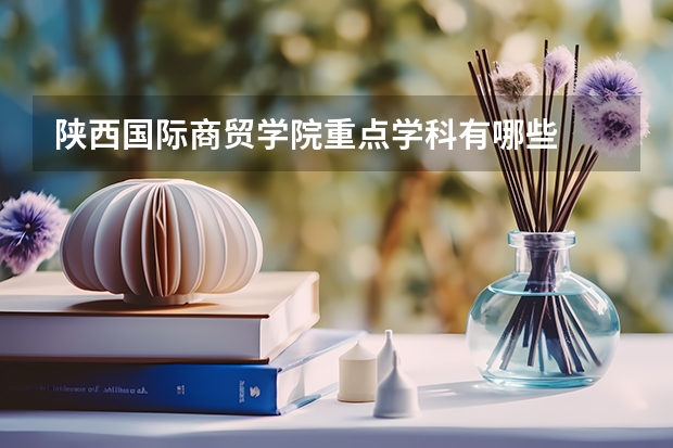陕西国际商贸学院重点学科有哪些