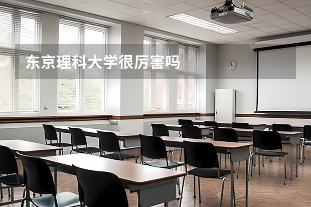 东京理科大学很厉害吗