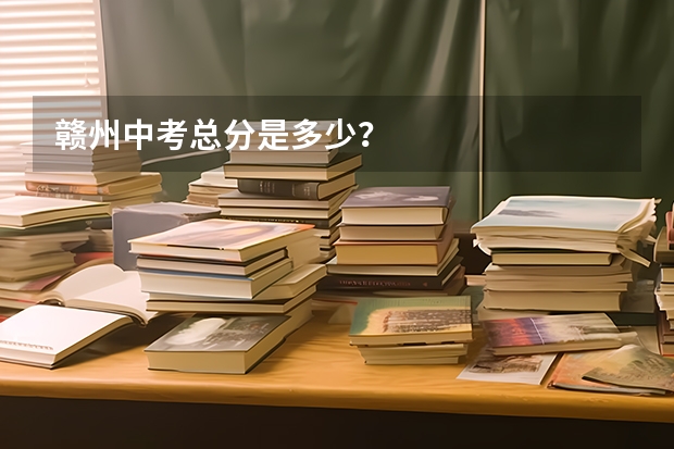 赣州中考总分是多少？